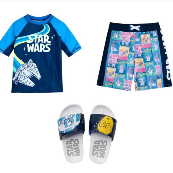 Disney Store Star Wars Swimsuit (3 pcs)